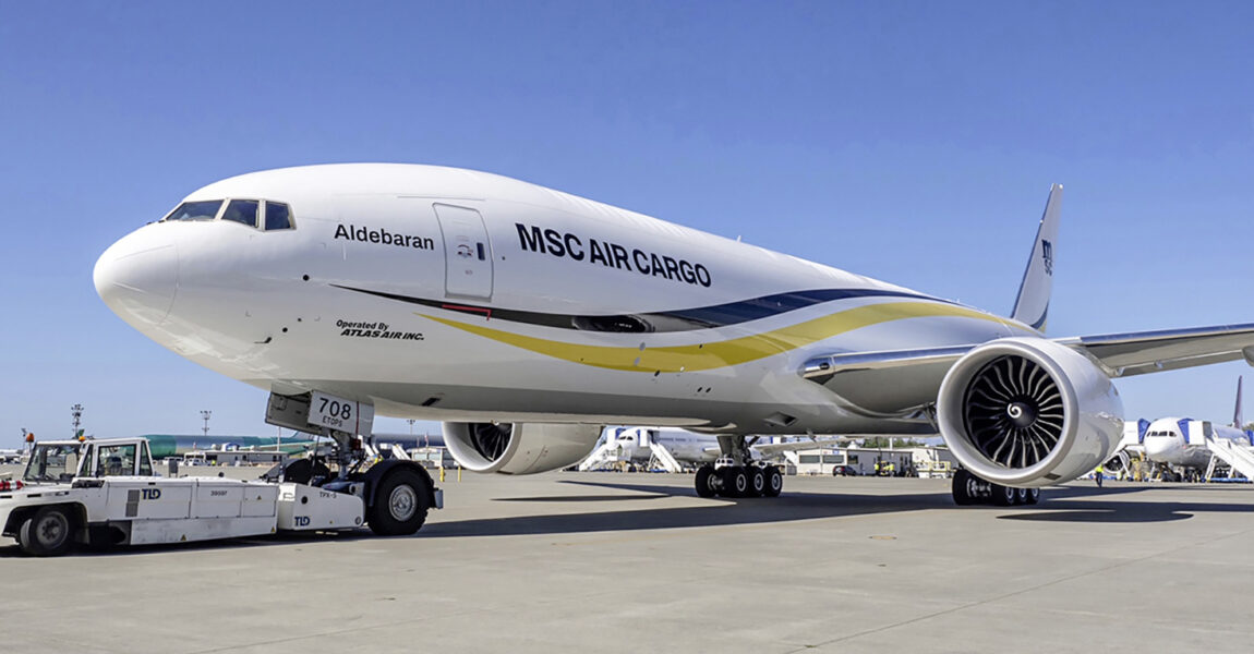 777F Atlas-MSC Delivery Event