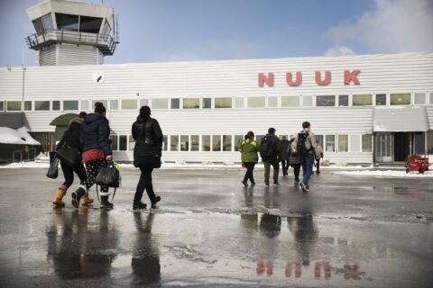  Das bisherige Abfertigungsge- bäude in Nuuk ist für künftige Aufgaben wenig geeignet.