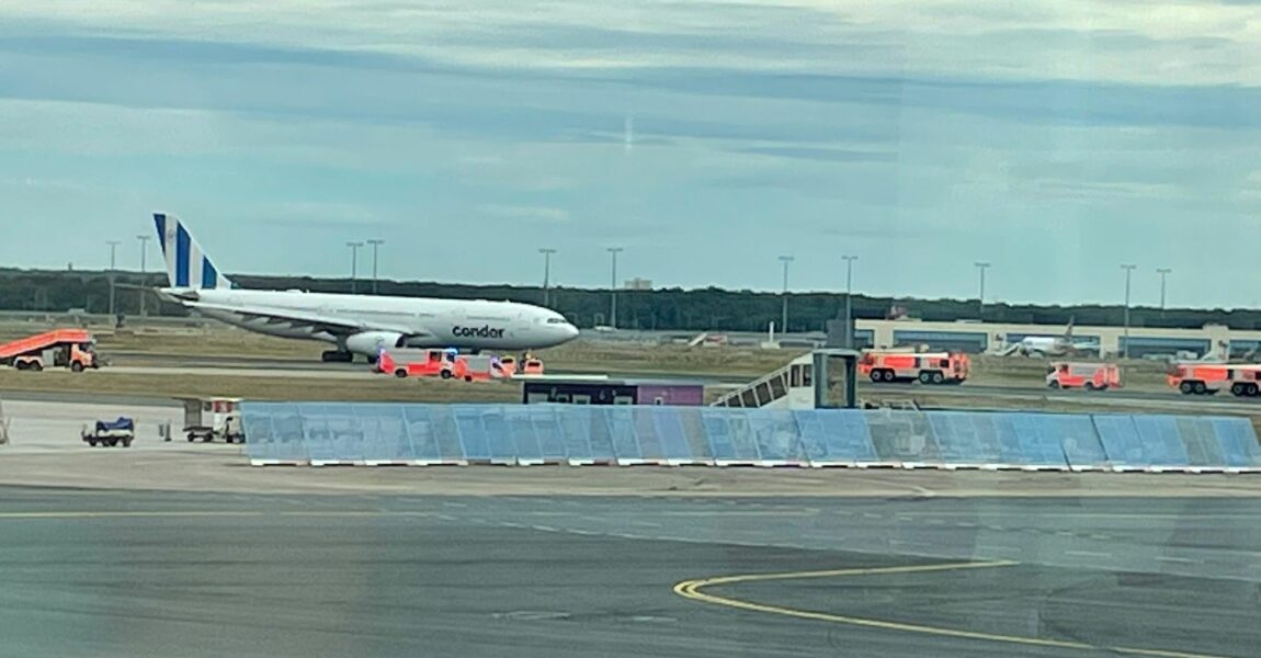 Der Condor-Flug DE2026 von Frankfurt nach Phoenix fällt aus. 