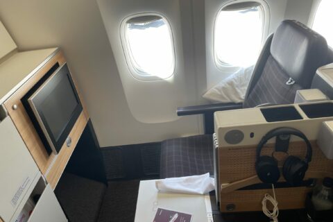 Die SWISS Business Class verspricht so Einiges. Kann sie im Test überzeugen?