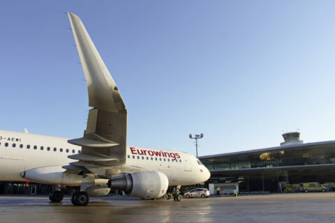 Eurowings-Europe-Basen wie Graz sollen weiter ausgebaut werden.