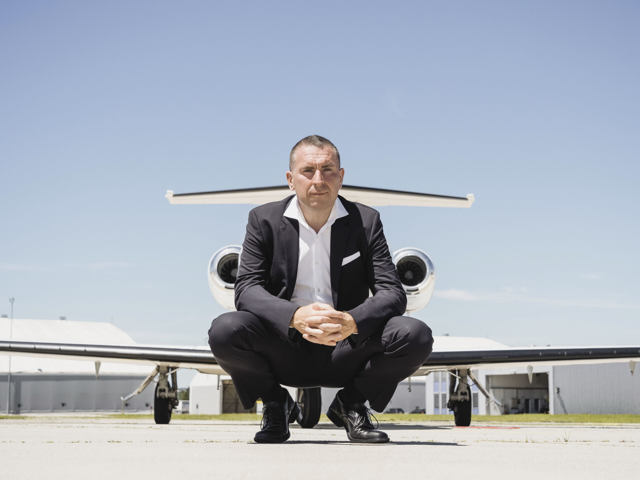 Gründer und CEO Bernhard Fragner hält GlobeAir erfolgreich auf Wachstumskurs im Light-Jet-Segment.