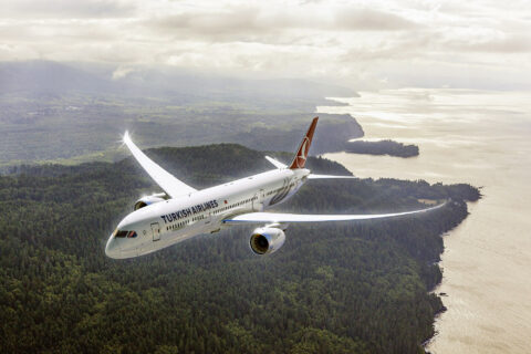 Auf seinen Langstreckenverbindungen setzt der türkische Nationalcarrier Turkish 
Airlines unter anderem Boeing 787-9 ein.