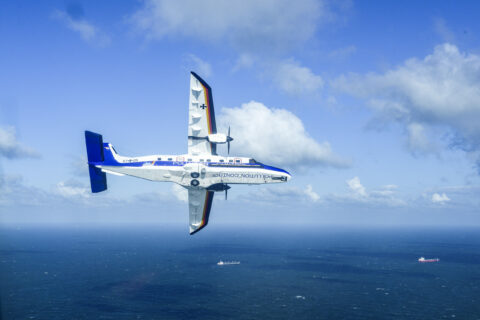 Das erste der beiden von der Bundeswehr betriebenen Dornier 228 LM – das Flugzeug mit dem Kennzeichen 54+04.