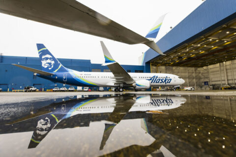 Alaska Airlines prüft derzeit alle Boeing 737-9 MAX (Symbolfoto).