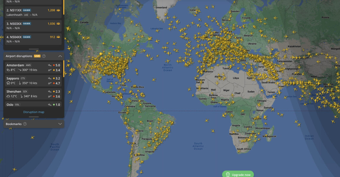 Was bietet Flightradar24?