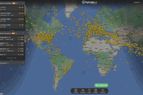 Was bietet Flightradar24?