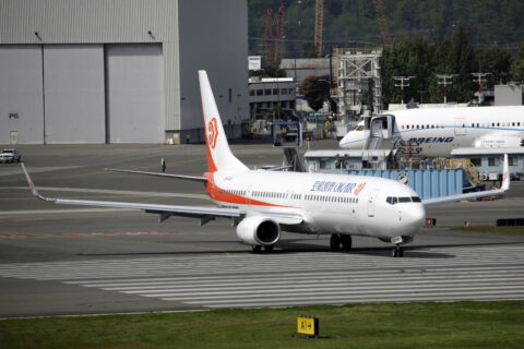 Die Boeing 737-900ER ist die ältere Version der beinahe verunglückten 737-9 Max.