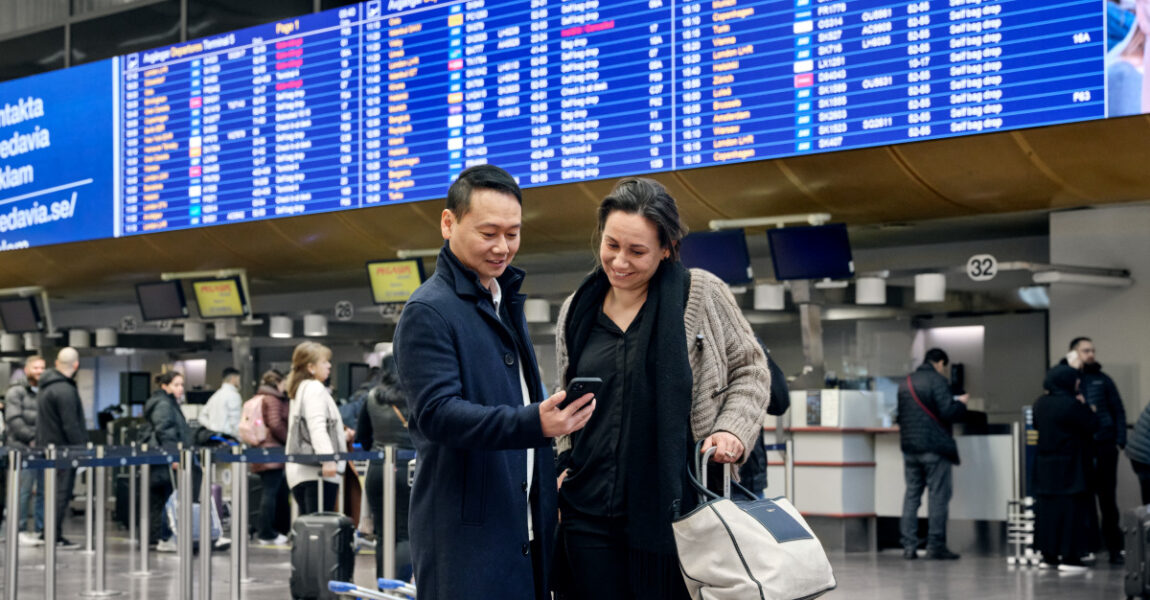 Der Flughafenbetreiber Swedavia zählte im vergangenen Jahr an zehn schwedischen Flughäfen insgesamt 32 Millionen Fluggäste.