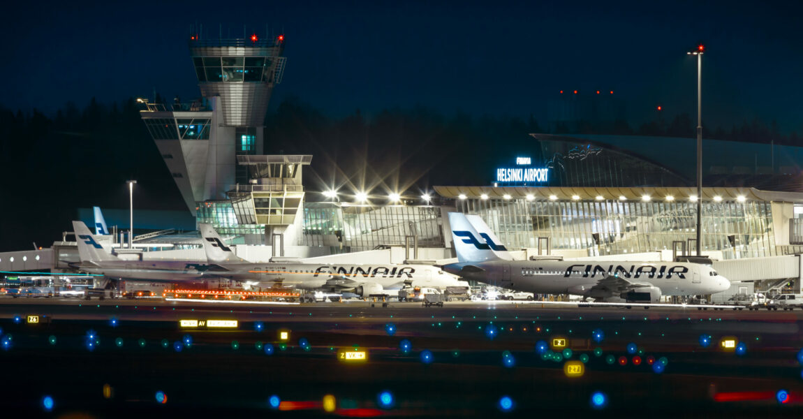 Finnair und der Flughafen Helsinki werden massiv von den Streiks betroffen sein.