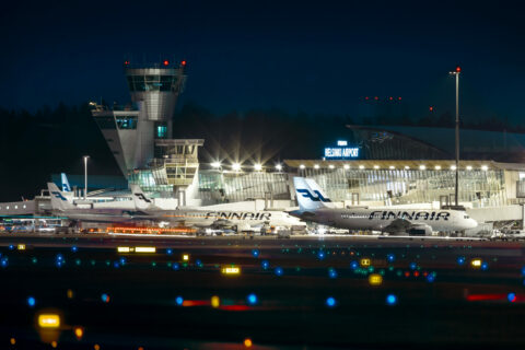 Finnair und der Flughafen Helsinki werden massiv von den Streiks betroffen sein.