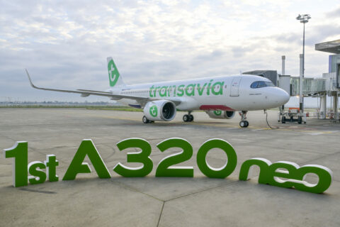 Die erste A320neo von Transavia France.