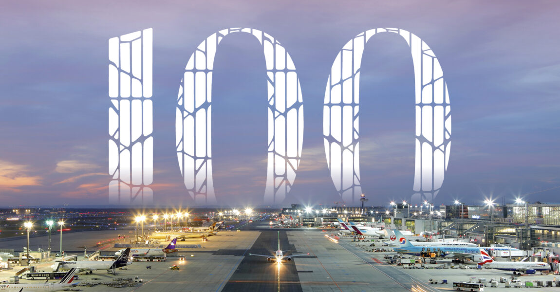 100 Jahre wie im Flug: Fraport feiert ein Jahrhundert Firmen- und Flughafengeschichte.