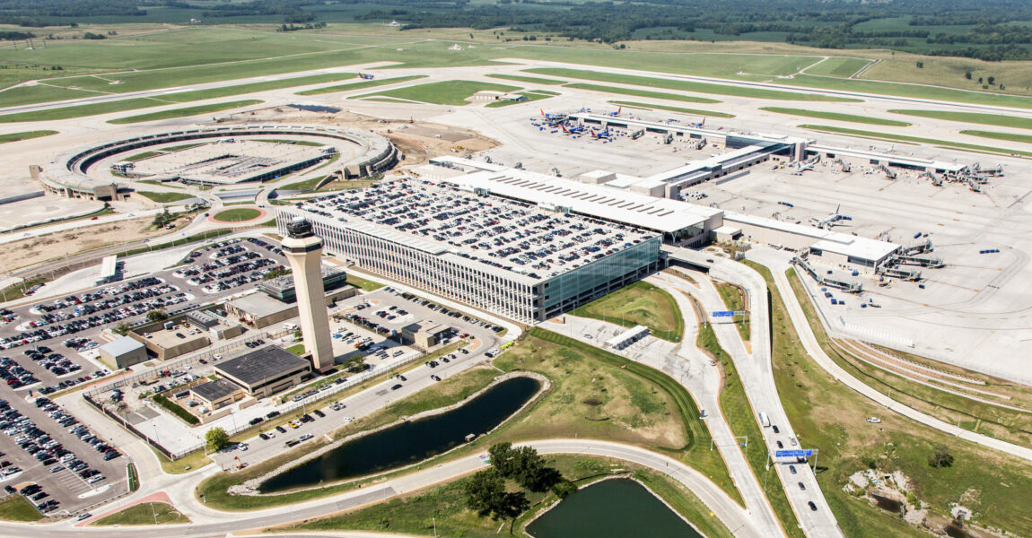 Der Kansas City International Airport hat vor gut einem Jahr sein
neues Terminal eröffnet.