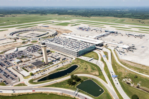 Der Kansas City International Airport hat vor gut einem Jahr sein
neues Terminal eröffnet.