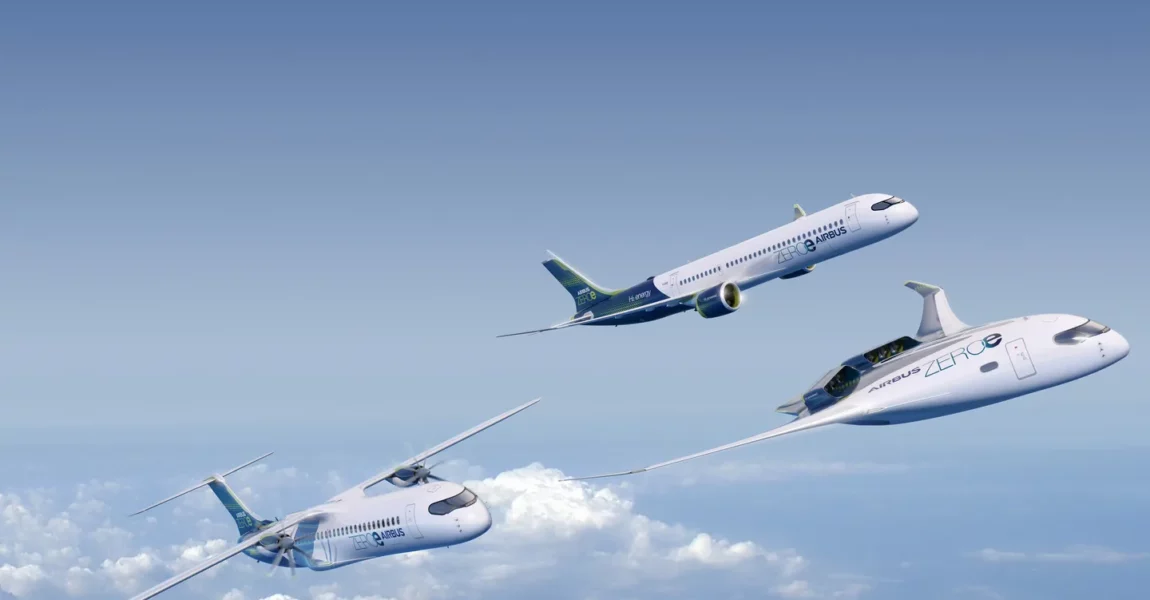 Airbus investierte auch 2023 in eine künftige Generation