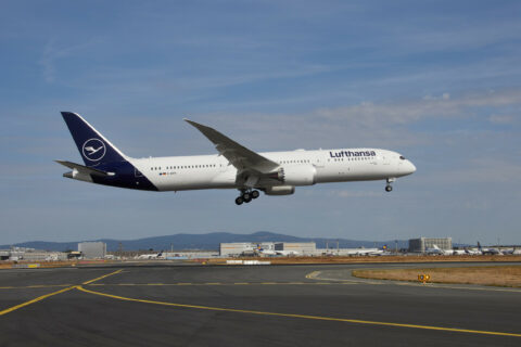 Lufthansa wird in diesem Jahr weitere Boeing 787 einflotten.