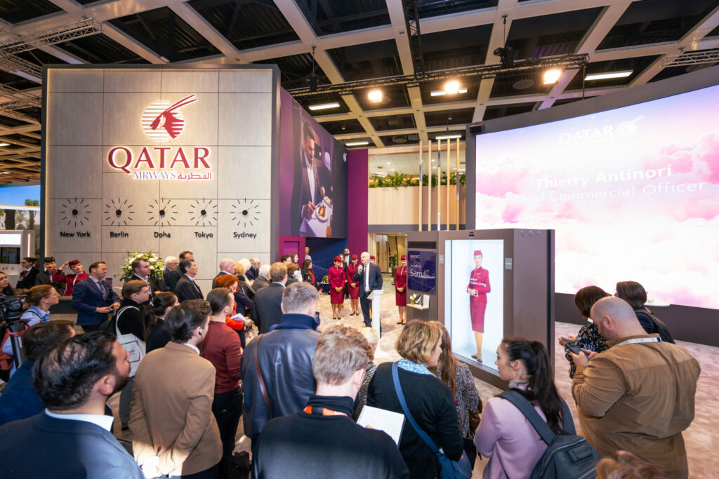 Qatar Airways hat auf der ITB Berlin 2024 die Aufstockung diverser Strecken mitgeteilt.