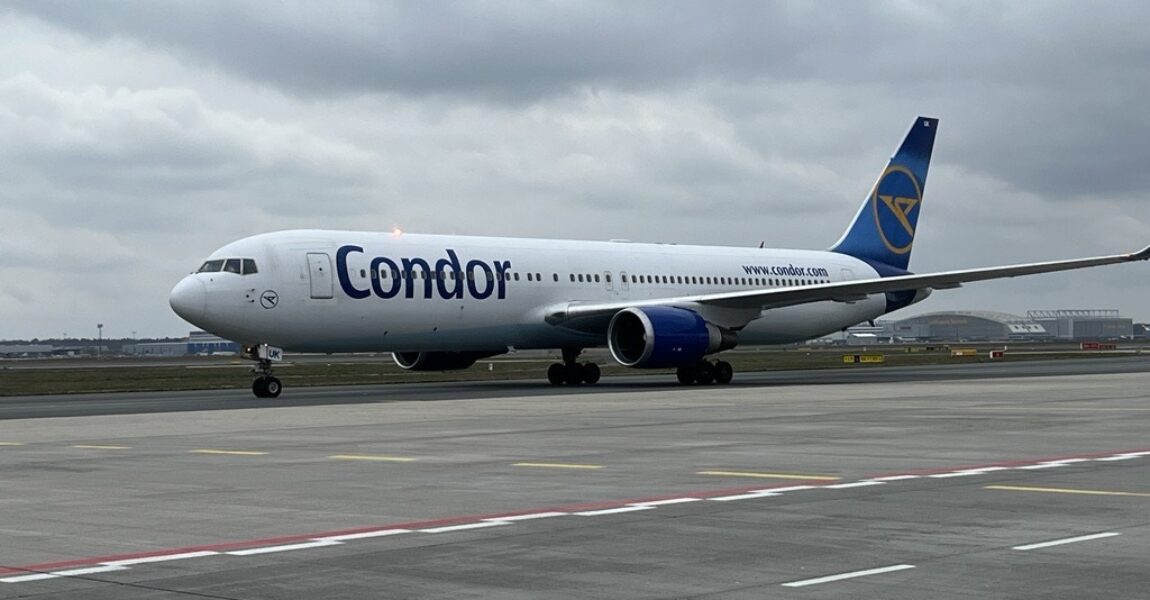 Der letzte B767-Passagierflug landete am 12. März 2024 am Flughafen Frankfurt.
