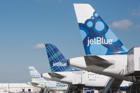 Die geplante Fusion der US-Low-Cost-Airlines JetBlue und Spirit sind an behördlichen Auflagen gescheitert.