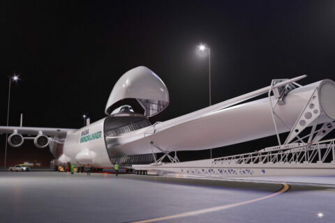 Der Windrunner: Größer als ein Fußballfeld.