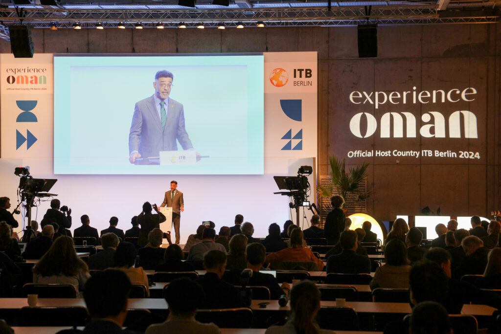 Eröffnungspressekonferenz ITB Berlin 2024: In diesem Jahr ist der Oman offizielles Gastland.