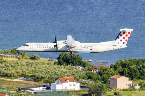 Croatia Airlines wird sich sukzessive von ihren Q400 verabschieden und die Turboprops an die Leasingunternehmen zurückgeben.