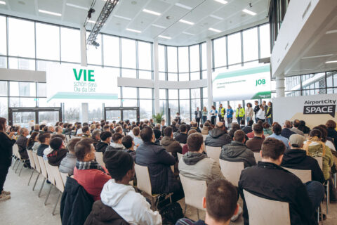 Beim Airport Job Day  am 18. April erfahren Interessierte alles über freie Stellen am Flughafen Wien.