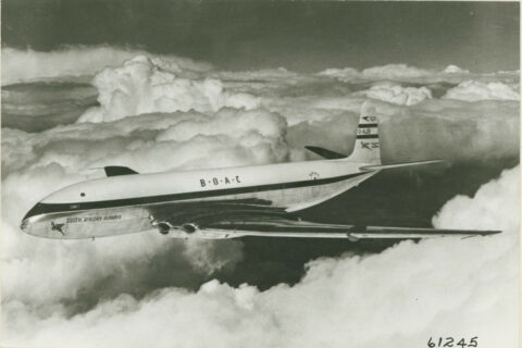 BOAC und South African Airways setzten die Comet 1 gemeinsam auf der Route zwischen London und Johannesburg ein