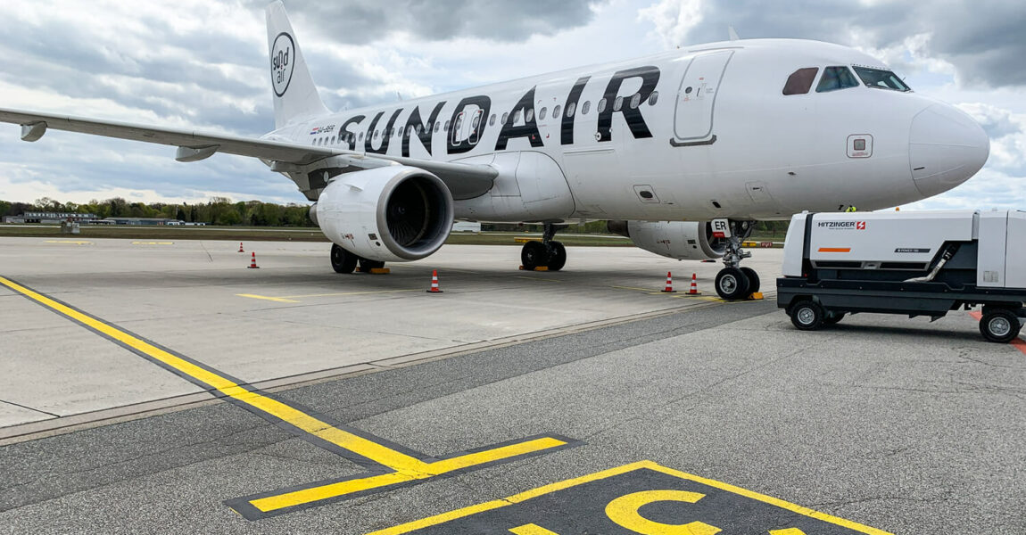 Seit drei Jahren fliegt Sundair ab dem Flughafen Lübeck.