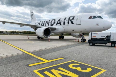 Seit drei Jahren fliegt Sundair ab dem Flughafen Lübeck.