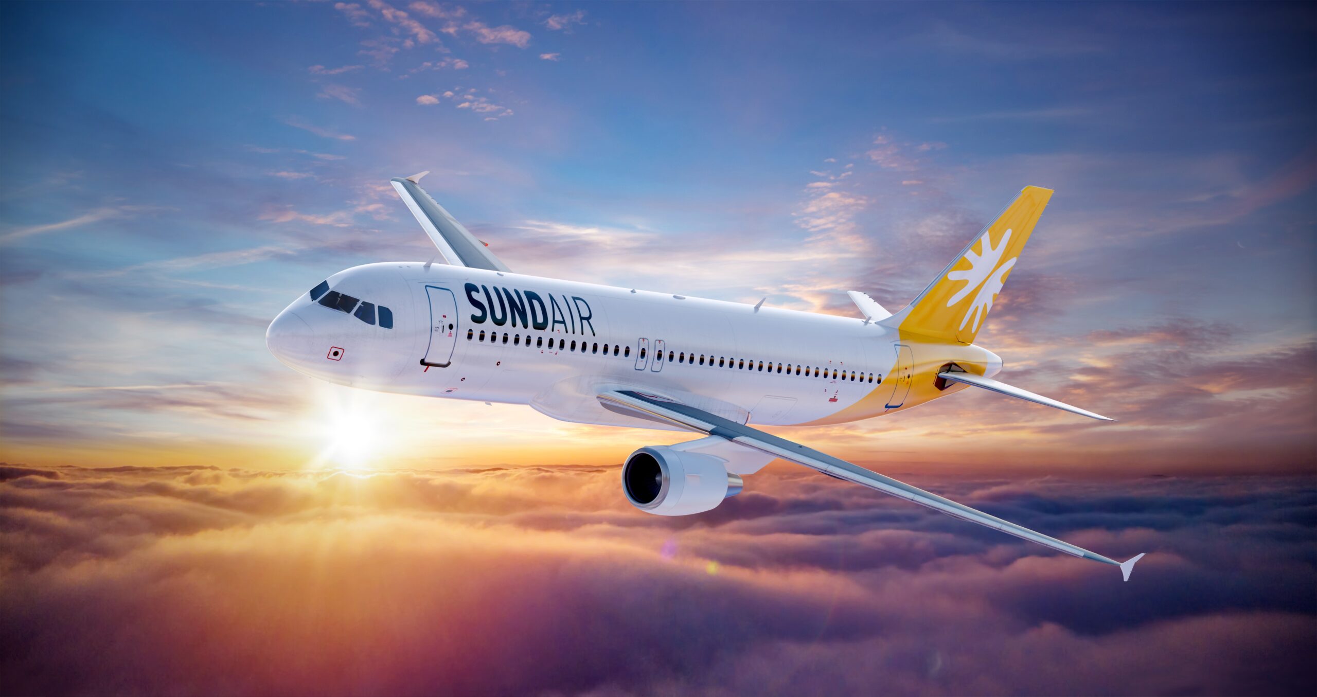 Sundair Flugzeuge bekommen neue SchauinslandLackierung