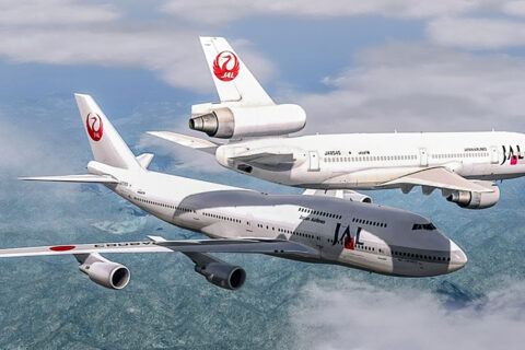 Großes Glück: Nur weil die 747-Crew massiv nach unten auswich, kam es nicht zur Kollision der Jets.