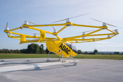 Der ADAC hat bereits zwei eVTOLs bei Volocopter bestellt.