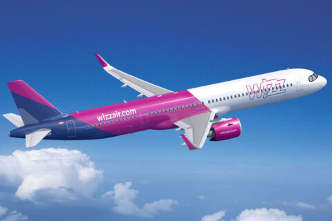 Der Start der neuen A321XLR bei Wizz Air ist Ende März 2025 geplant.