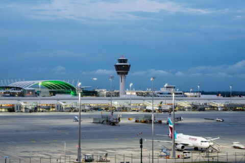 DFS-Tower Flughafen München.