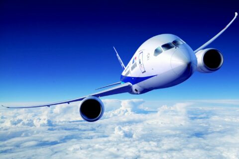 Boeing 787 Dreamliner von ANA (Animation).