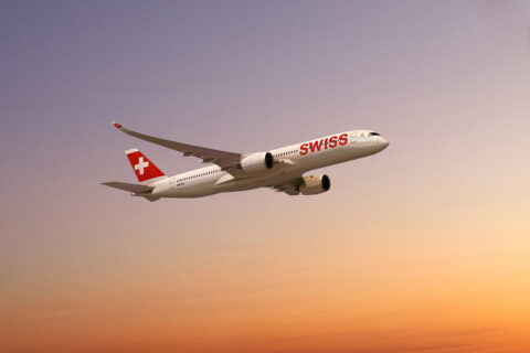 Swiss setzt auf den Airbus A350.