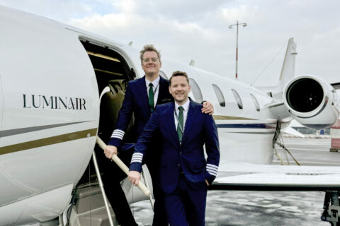 Luminair versucht mit attraktiven Konditionen neues Cockpitpersonal zu gewinnen.