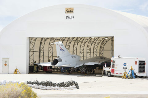 Die Triebwerkstestläufe der NASA X-59 haben begonnen. 