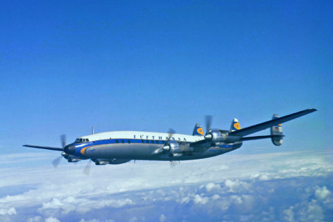 Die elegante Lockheed L-1649A Starliner war die ultimative Constellation-Variante. Lufthansa setzte vier Exemplare als 