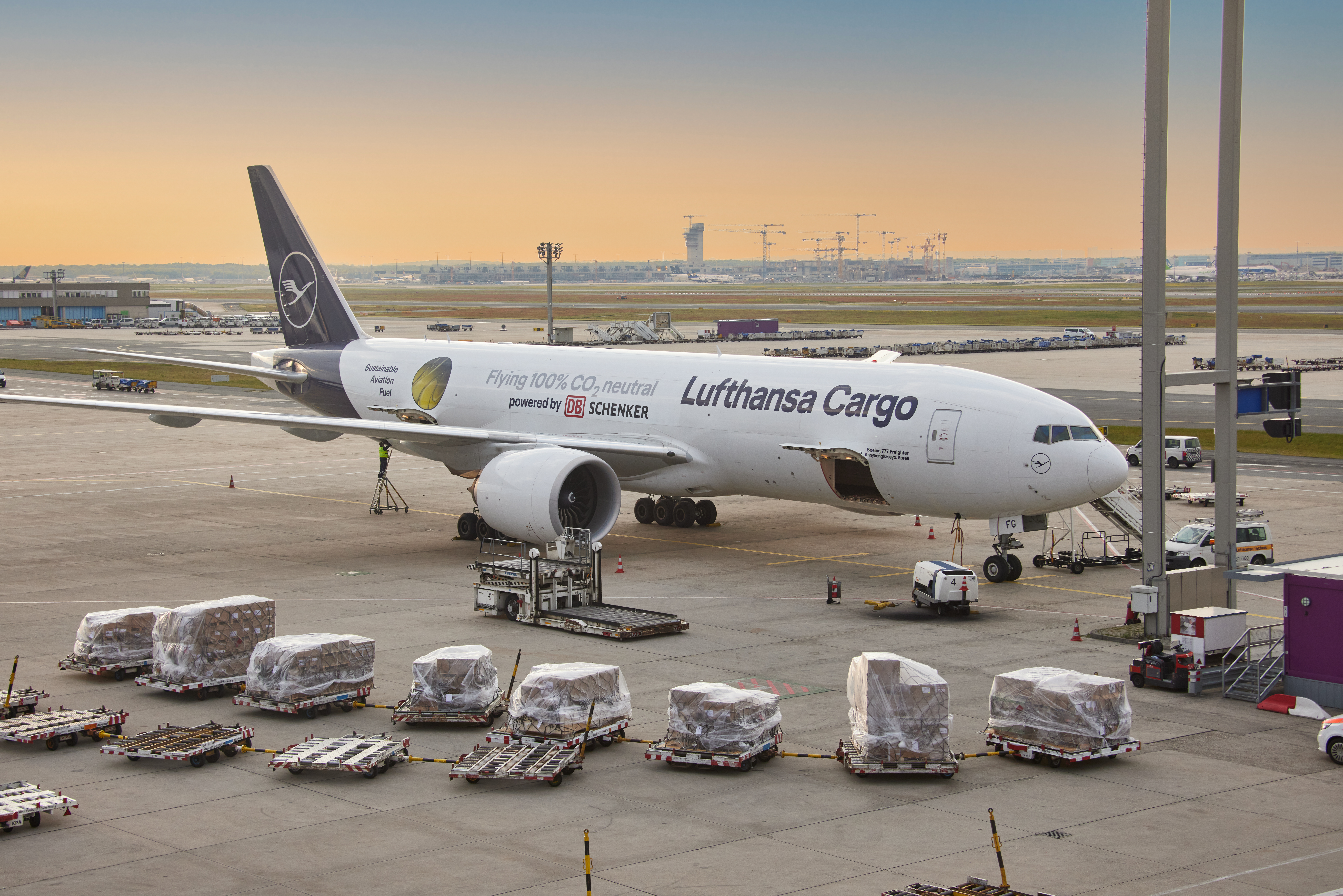 Boeing 777F der Lufthansa Cargo.