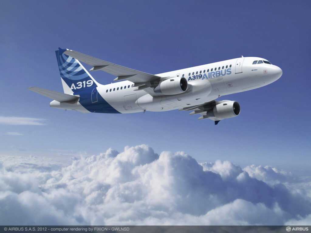 Ab 2027 sollen Airbus A319 zur Brand- bekämpfung aus der Luft von Neptune Aviation eingesetzt werden.
