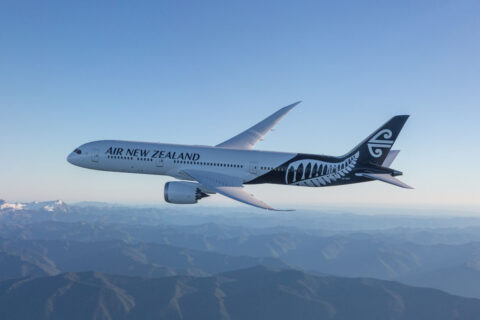 Air New Zealand ist vor allem aufgrund des geringen Flottenalters auf Platz 1 gerutscht. Hier eine Boeing 787-9.