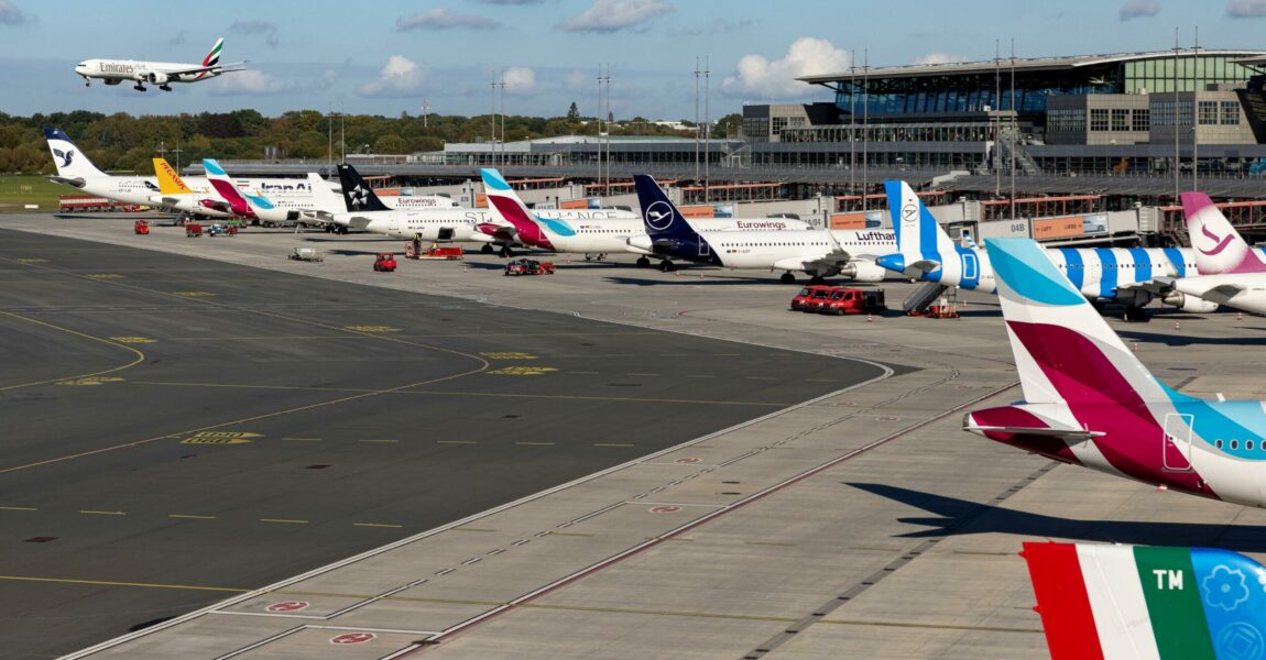 Hamburg Airport.