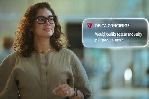 Delta Concierge: Delta Air Lines präsentierte auf der CES 2025 einen digitalen Reisebegleiter.