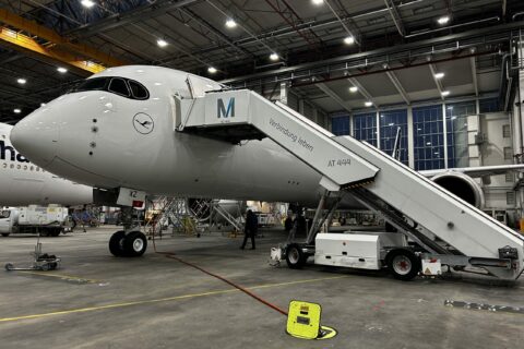Zu den jüngsten Flottenneuzugängen der Lufthansa zählt diese A350-900 namens 