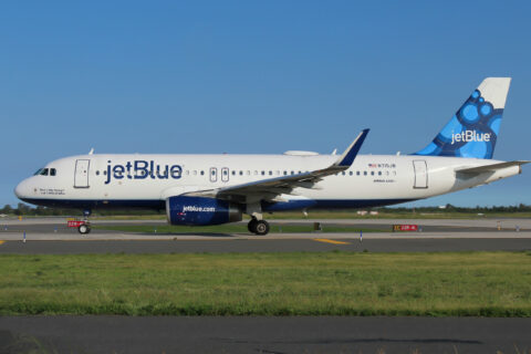A320 von JetBlue.