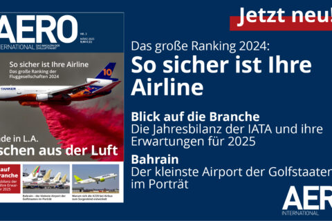 Die neue Ausgabe der AERO INTERNATIONAL.