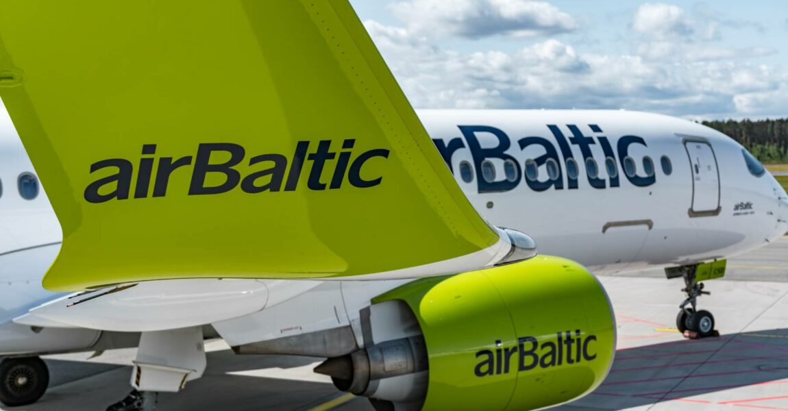 A220-300 von airBaltic.